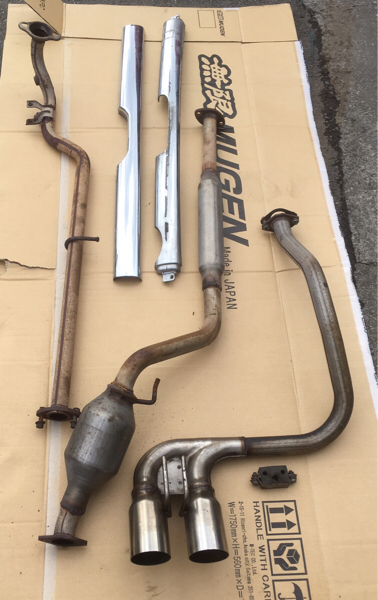 希少 ミラジーノ DCNフルエキゾースト デュアルマフラー L700(マフラー