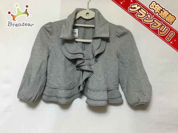 トゥービーシック ボレロ レディース ライトグレー TO BE CHIC