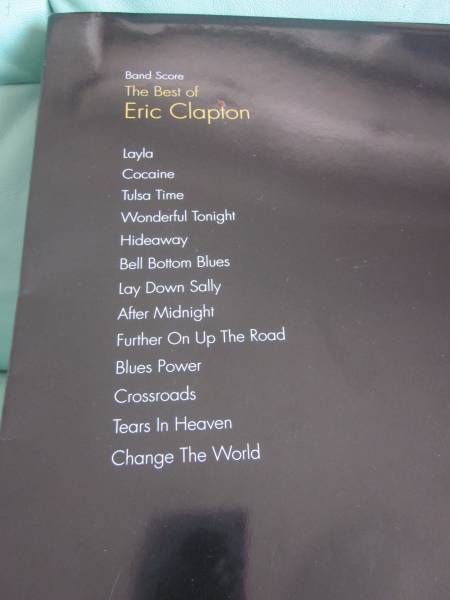 エリック・クラプトン　バンドスコア　The Best Of Eric Clapton_2