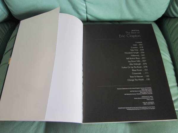 エリック・クラプトン　バンドスコア　The Best Of Eric Clapton_3