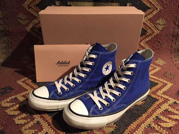 converse addict ブルー 27.5cm US9/アディクト CT70 チャックテイラー first string