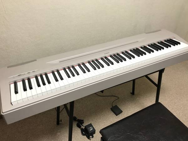 YAMAHA電子ピアノ P60 純正付属品付 美品 YAMAHA 電子ピアノ P-60S 美