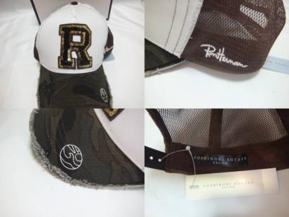 【セール，2025】 超限定 ロンハーマン ヨシノリコタケ R ロゴ キャップ 迷彩 Ron Herman 激レア(男性用)｜売買されたオークション情報、yahooの商品情報をアーカイブ公開 - オークファン 男性用