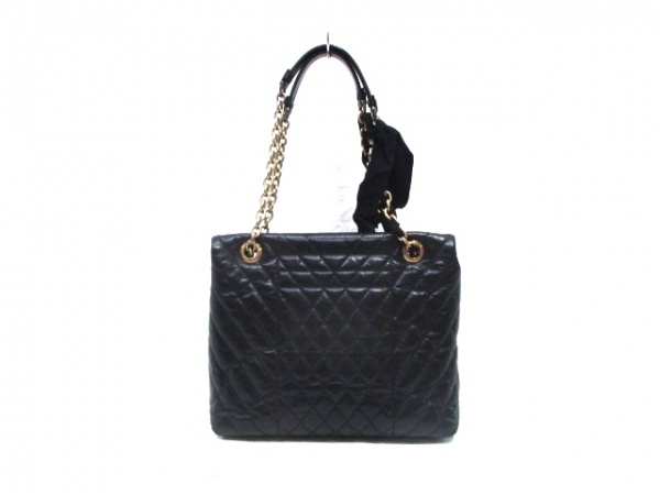 【ほぼ新品】ランバン　ハッピーバッグ　ショルダーバッグ ランバン ランバン ショルダーバッグ ハッピーバッグ 黒 レザー LANVIN