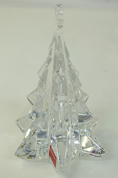 バカラ/Baccarat☆クリスタル☆置物☆クリスマスツリー☆中古※美品