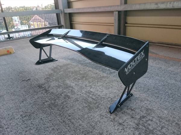 ボルテックス ランエボ用GTウイング タイプ5 Vマウント 1400ミリ車検