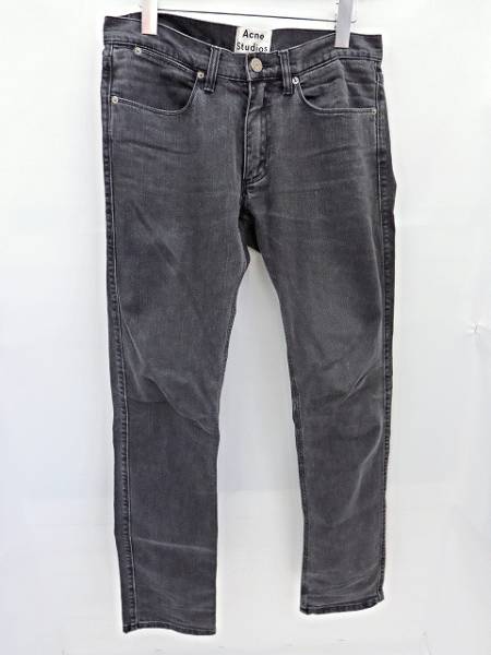 Acne Studios ブラックデニムパンツ ジーンズ ジーパン 30/32 ,アクネ 