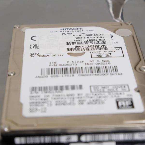 Apple HDD 1TB Mac Mini 2012Late内蔵 HTS541010A9E