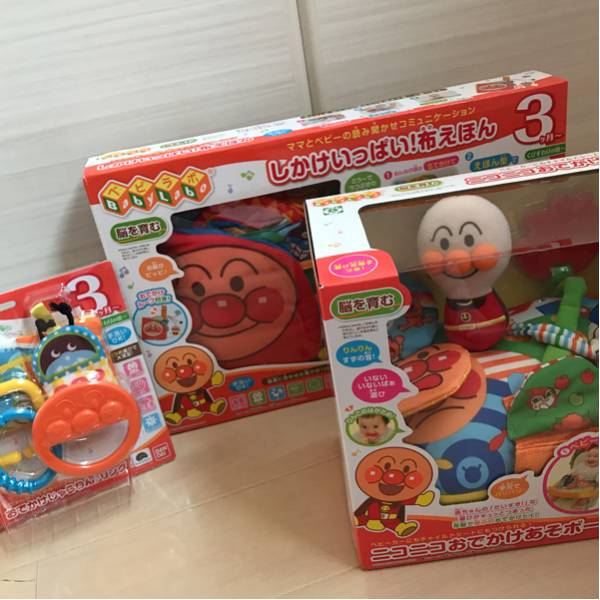 【新品未使用】アンパンマン ベビラボ 3点セット