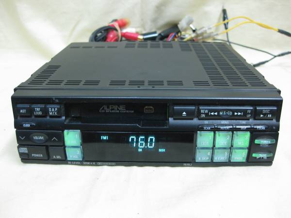 ALPINE アルパイン 7519J 1Dサイズ カセットデッキ 故障品
