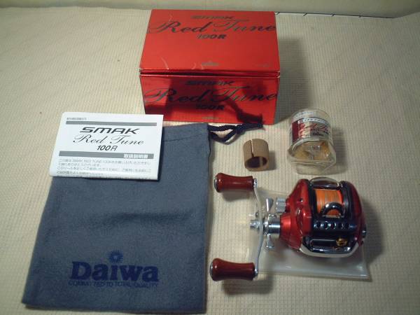 ダイワ Daiwa リール スマック レッドチューン 100R SMAK Red Tune