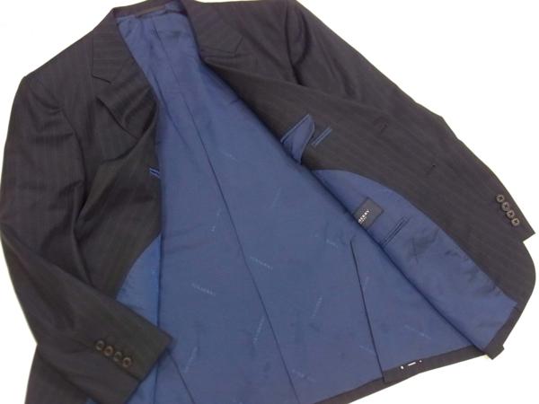 BURBERRY LONDON ストライプ スーツジャケット パンツ 名刺繍無し