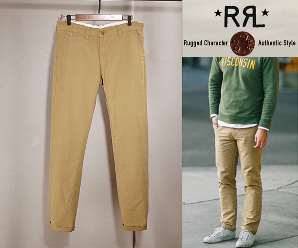 ★RRL　ダブルアールエル チノカジュアルパンツ★ 30 Khaki