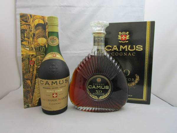 未開栓】CAMUS XO カミュ LA GRANDE MARQUE HORS D'AGE 2本セット