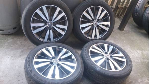 GK5 フィットRS 純正ホイール 16インチ 6J +53 PCD100 4穴 エンケイ ナット付 検) ホンダ GP5 GD3 GD2 GD1 GE8 GE6 フィット GD GE GK