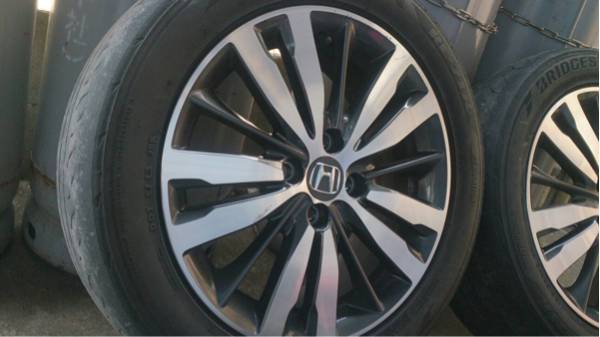 GK5 フィットRS 純正ホイール 16インチ 6J +53 PCD100 4穴 エンケイ ナット付 検) ホンダ GP5 GD3 GD2 GD1 GE8 GE6 フィット GD GE GK