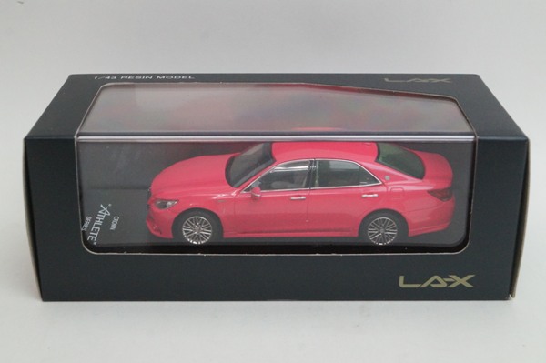 LA-X 1/43 トヨタ クラウン ハイブリッド アスリートG ピンク