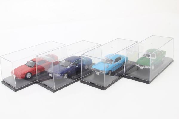 ミニカー☆国産名車コレクション 台座ケース付き TOYOTA トヨタ 自動車