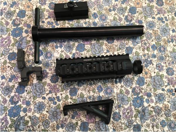 ナイツ URX2 RIS knight's マルイ KSC WA 対応 一式セット 専用工具付 即組み込み可 7インチ M4A1(パーツ ...