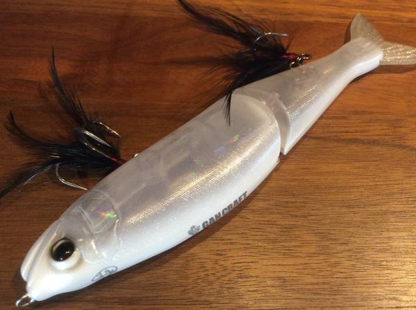 ★美品★ガンクラフト ジョインテッドクロー178F 極カラー「クリスタルシャッド」