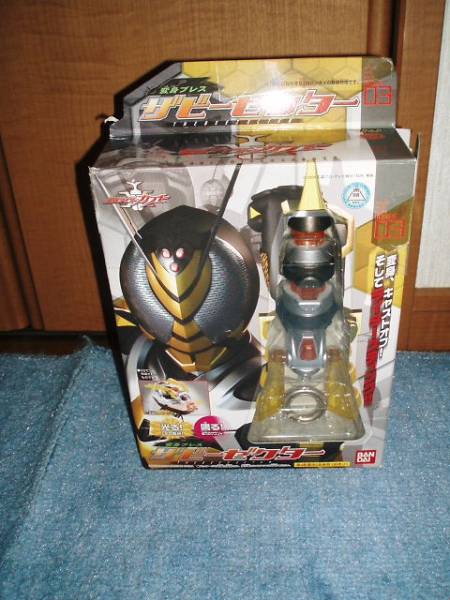 仮面ライダーカブト 変身ブレス ザビーゼクター | ジャンク ベルト 1円 