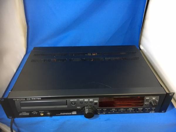 TASCAM CD-RW750 業務用CDレコーダー 動作保証付!! TASCAMCD