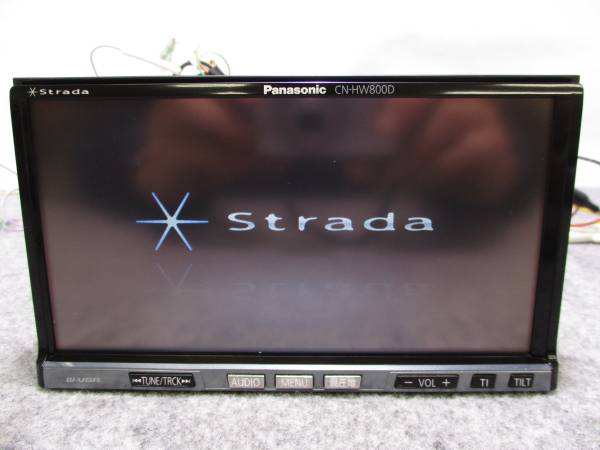 パナソニックHDDナビ CN-HW800D 地デジ メーカーO/H済 HDD修理済 地図