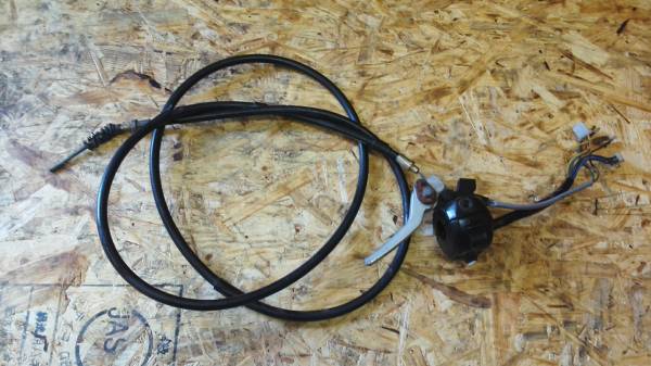 即配可 YAMAHA マジェスティ125 FI 純正ハンドルスイッチ 左 ブレーキレバー ワイヤー 5CA C-22