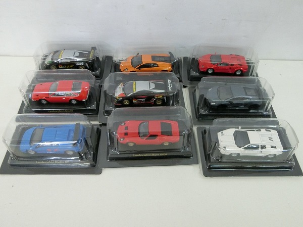 処分 ミニカーコレクション 1/64 ランボルギーニ GALLARDO.Bravo.LM002.JOTA.JARAMA 等