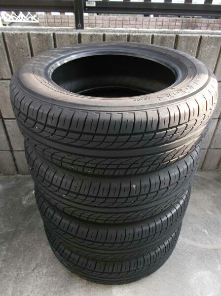 バリ溝 185/65R15 ヨコハマ タイヤ DNA ECOS EP300 4本 センター溝 約７mm