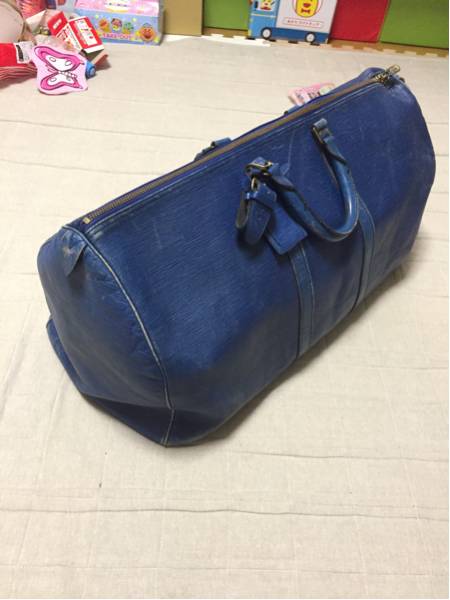 エピ ボストンバッグ ルイヴィトン ブルー LOUIS VUITTON 6ed3448ルイ