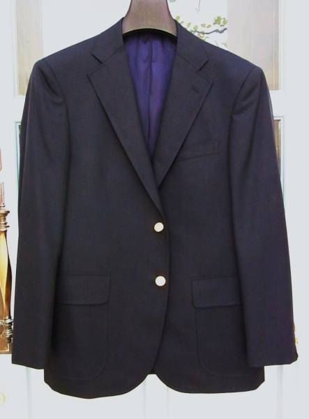 新品 Ｊプレス 春夏ネイビーブレザー Ａ４ 稀少サイズ ジャケット 紺ブレ