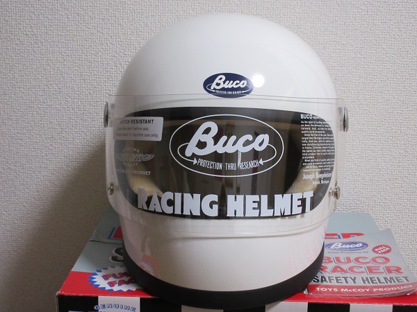 送料無料，最新作 BUCO RACER ブコレーサー TOYS McCOY トイズマッコイ M/Lサイズ ホワイト WHITE 復刻 フルフェイス ヴィンテージ(Mサイズ)｜売買されたオークション情報、yahooの商品情報をアーカイブ公開 - オークフ フルフェイス（オンロード用）
