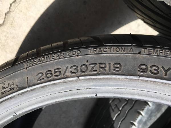 265/30R19 バリ山 2本 ナンカン NS-2