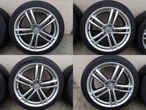 日産 純正 19インチ アルミホイール 4本SET 8.5J +50 5穴 114.3 245 