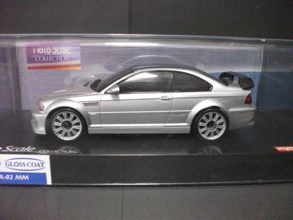 京商　ミニッツ　ＢＭＷ　Ｍ3　ＧＴＲ　シルバー