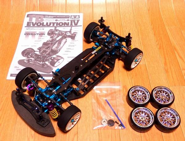 タミヤTBエボリューション4？ フタバ3PLセットボディ付き タミヤTB