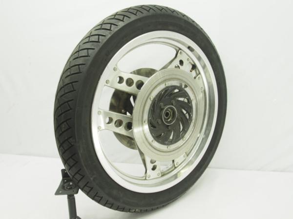 絶版旧車CB750FC純正フロントホイールRC04ブーメランコムスター18x2.50_CB1100_CB750F