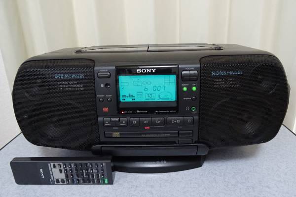 SONY ZS-66 リモコン付 ラジカセ ソナホーク 【公式通販】