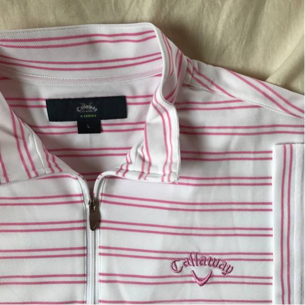 Callaway キャロウェイ ジップ シャツ L