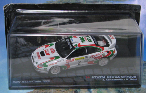 Altaya　1/43　トヨタ・セリカ GT-Four　#2　J．カンクネン