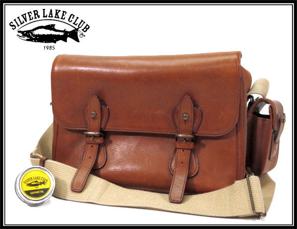 SILVER LAKE CLUB シルバーレイククラブ レザーショルダーバッグ
