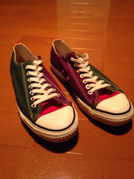 最新作，定番 CONVERSE コンバース ALL STAR オールスター Low ロー Crazy Pattern クレイジーパターン MADE IN USA アメリカ製 1990年代 状態良好(26.5cm)｜売買されたオークション情報、yahooの商品情報をアーカイブ公開 - 26.5cm