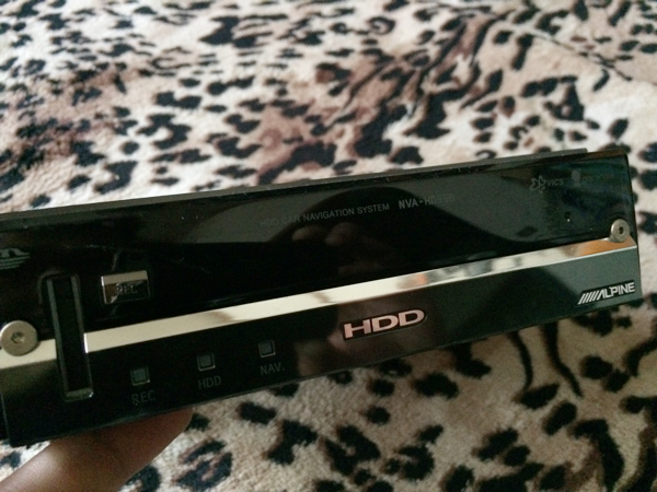 NVA-HD55S 本体 NVA-HD1510 HDDナビ ジャガー XJ X351(J12LA)ALPINE 