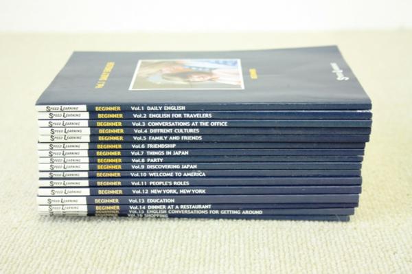 スピードラーニング ビギナー　16巻セット　CD32枚　16冊【43AY0710】