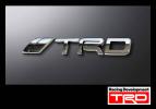 税不要 TRD ロゴタイプ エンブレム ABS製クローム MS010-00002 (TRD正規品)