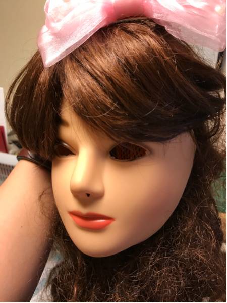 リアルマスク 女性マスク コスプレ 女装 着ぐるみマスク 面 お面 美少女 ロングヘア コスプレ衣装 売買されたオークション情報 Yahooの商品情報をアーカイブ公開 オークファン Aucfan Com