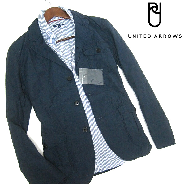 ▽ユナイテッドアローズ ウール混 テーラードジャケット UNITED ARROWS 