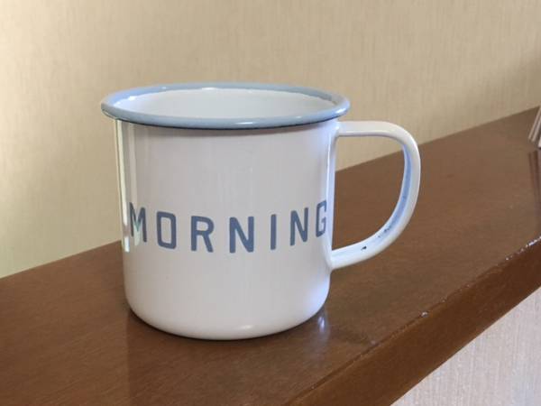 アクシスホーローマグ◇MORNING◇琺瑯◇カントリー雑貨Homesteadマグカップ_1
