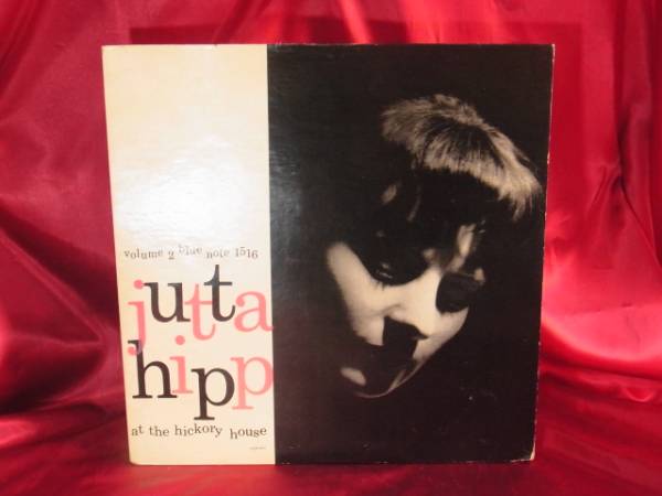幻のジャズ・ピアノ奏者 JUTTA HIPP 1956年最高傑作!! ☆At The Hickory House 伝説のライブ録音★BlueNote1516☆最初期盤完全オリジナルNM